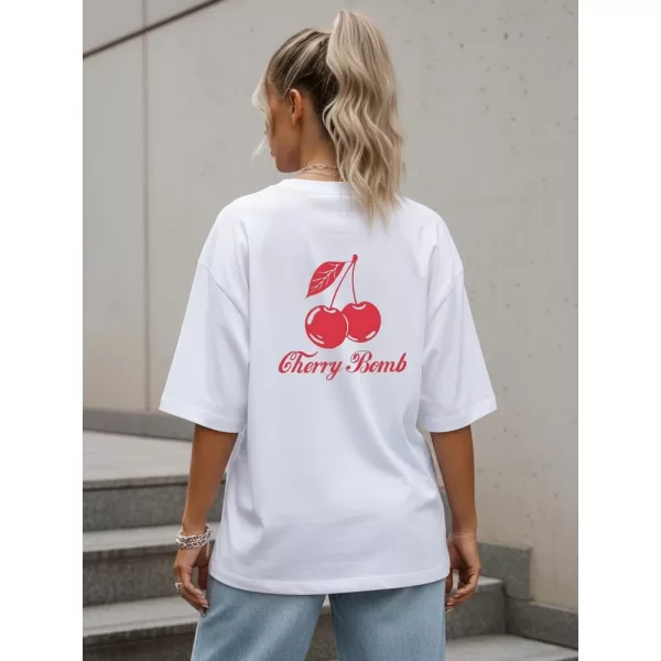  Damen-T-Shirt DSTREET NX9507RY-WH-O WEIß 