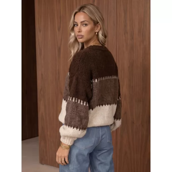  Damenpullover DSTREET MY2628 BRAUN 