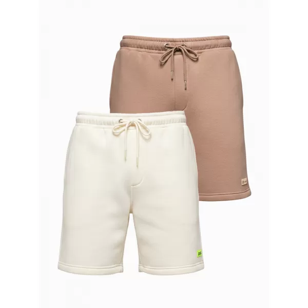  Herren-Shorts OMBRE Z129 CREME/HELLBRAUN 
