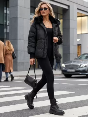 Damenjacke DSTREET TY5815 SCHWARZ