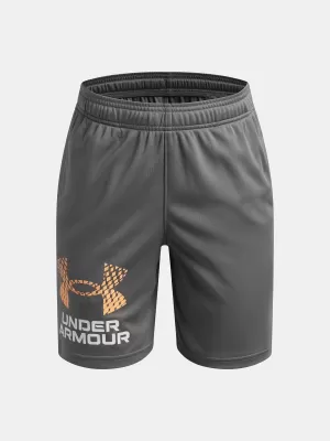 Shorts für Jungen UNDER ARMOUR TECH LOGO SHORTS 1383333-709 GRÜN