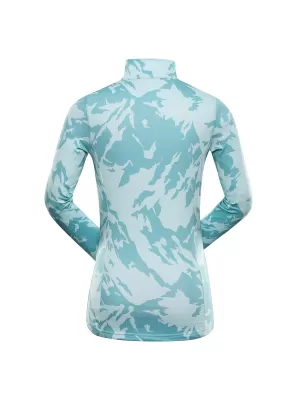 Schnell trocknendes Damen-T-Shirt ALPINE PRO STANSA 2 AQUA SEA PC-VARIANTE
