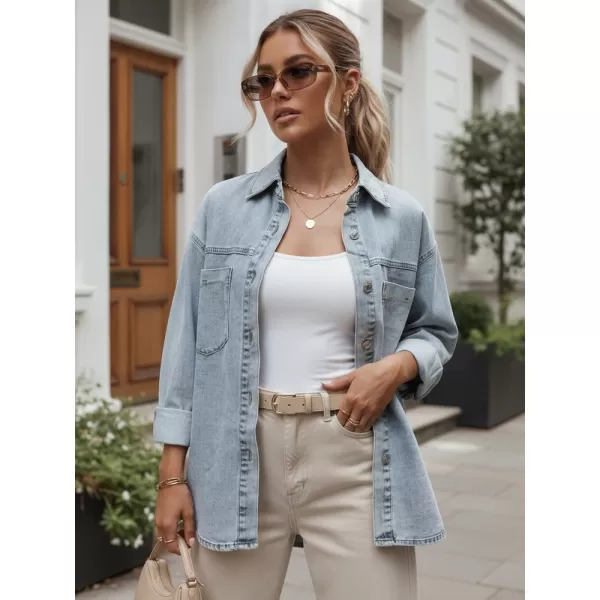  Damenhemd DSTREET DY0492 BLAU 