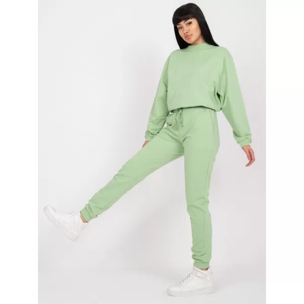  Jogginghose für Damen BASIC FEEL GOOD AP-DR-A-003 PISTAZIEN 