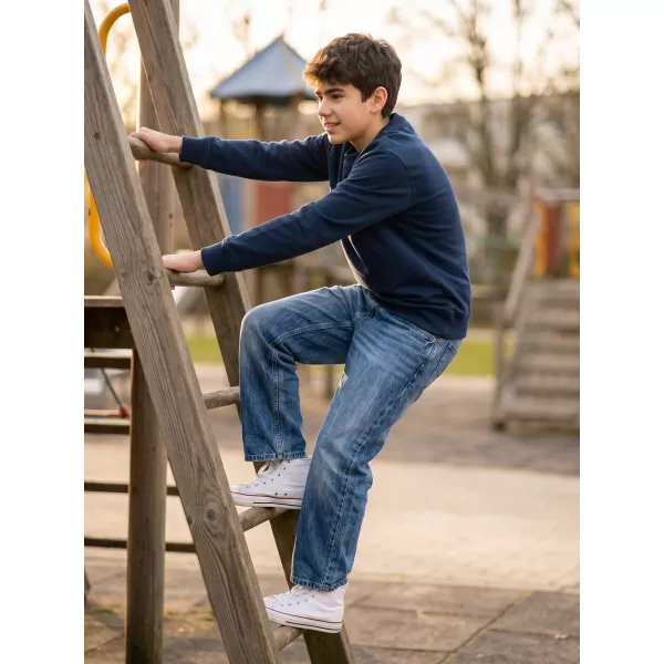  Kinder-Sweatshirt MALFINI CREW 427 MARINEBLAU 