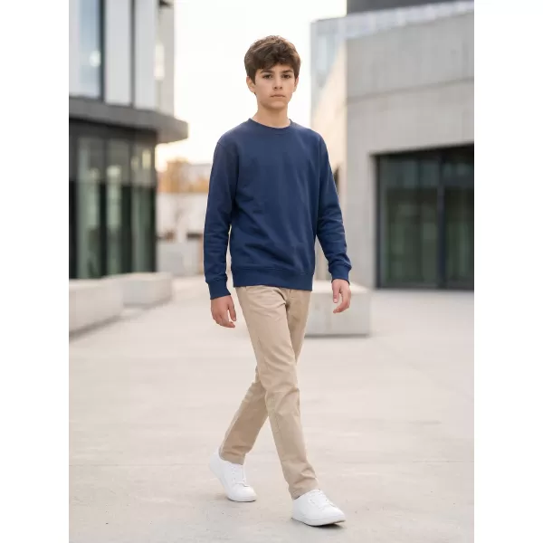  Kinder-Sweatshirt MALFINI CREW 427 MITTERNACHTSBLAU 