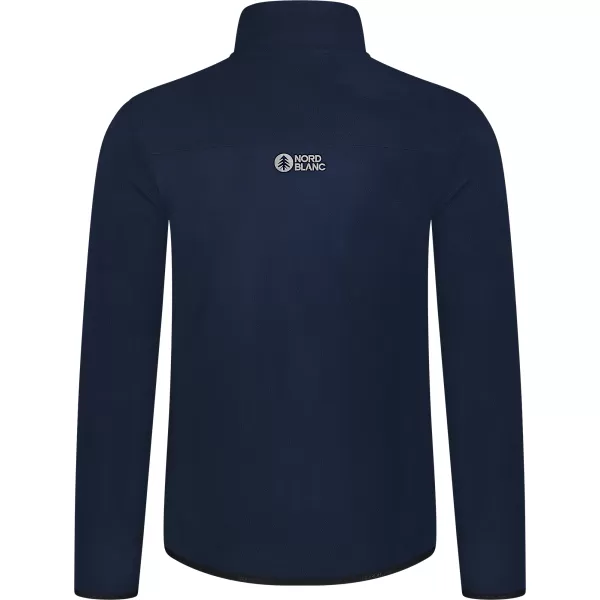  Leichtes Fleece-Sweatshirt für Herren NORDBLANC QUARRY NBSFM8372 DUNKELBLAU 