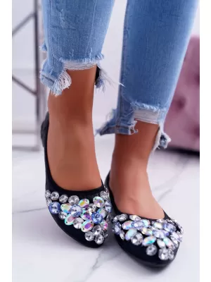 Ballerinas für Damen BOTO CC87 SCHWARZ