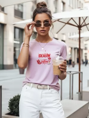 Damen-T-Shirt DSTREET NX5038RY-LP LILA