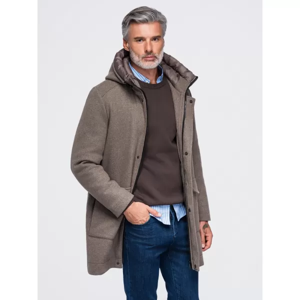  Herrenparka OMBRE OM-COWC-0161 ASCHEGRAU 