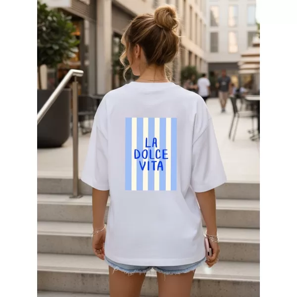  Damen-T-Shirt DSTREET NX9504RY-WH-O WEIß 