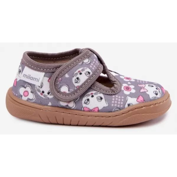  Kinderhausschuhe MILAMI BF1/BR-12 GRAU 