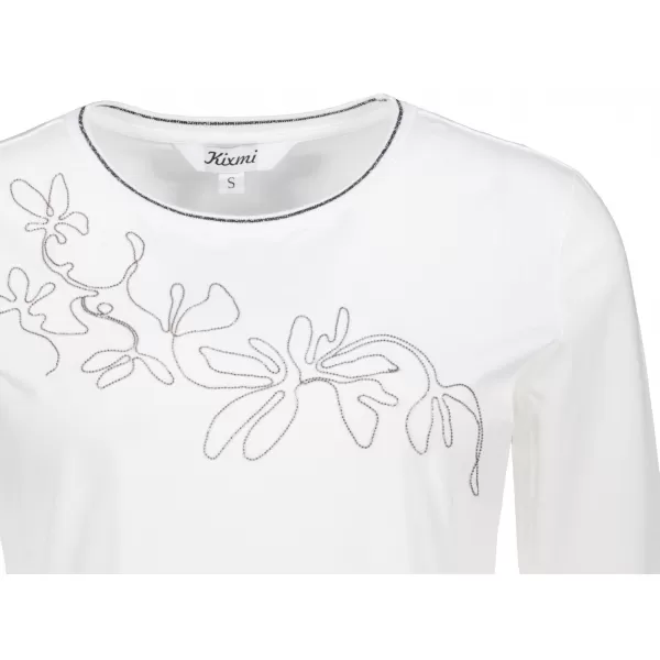  Damen-T-Shirt KIXMI ADINA WEIß 