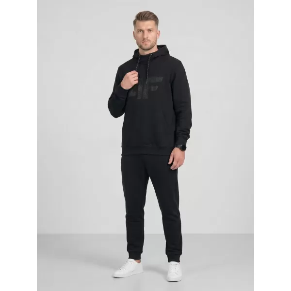  Herren-Sweatshirt 4F WMM00TSWSM2548 TIEFSCHWARZ 