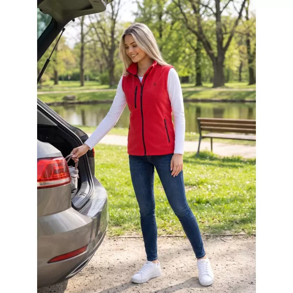  Fleeceweste für Damen ALTISPORT ALW002525 ROT 