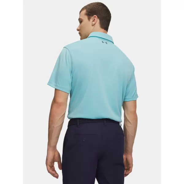  Herren-T-Shirt UNDER ARMOUR TECH POLO 1290140-429 BLAU 