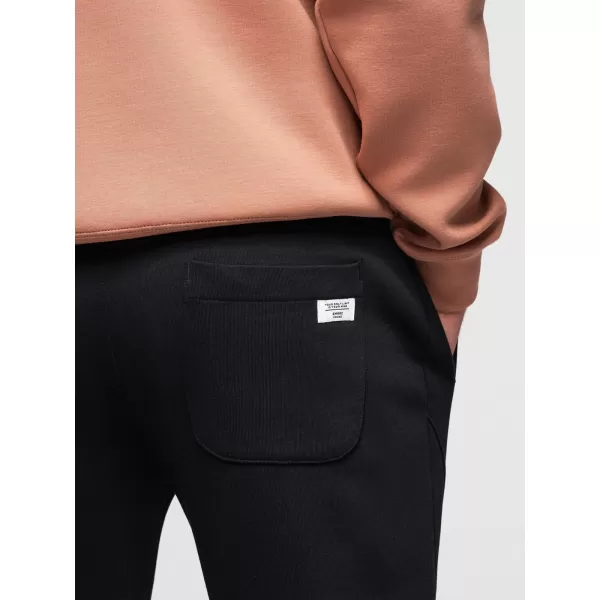  Herren-Jogginghose OMBRE OM-PABS-0305 SCHWARZ 