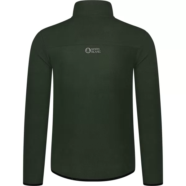  Leichtes Fleece-Sweatshirt für Herren NORDBLANC QUARRY NBSFM8372 GRÜN 