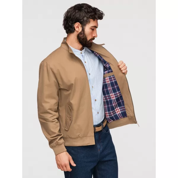  Herrenjacke OMBRE OM-JANP-0326 HELLBRAUN 