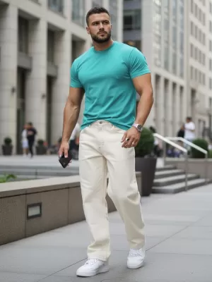 Herren-T-Shirt DSTREET RX5692 BLAU