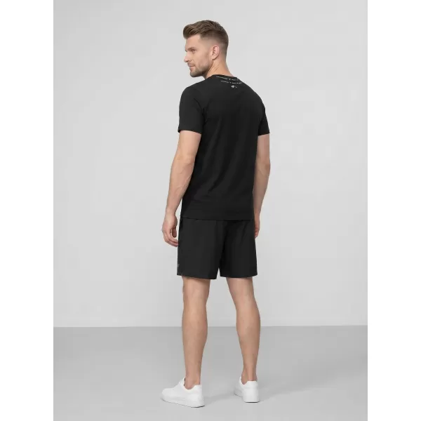  Herren-T-Shirt 4F WMM00TTSHM3342 TIEFSCHWARZ 