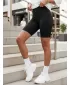 Damen-Shorts DSTREET SY0586 SCHWARZ