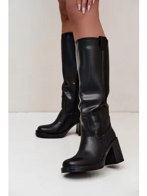 Damenstiefel BOTO C-384 SCHWARZ