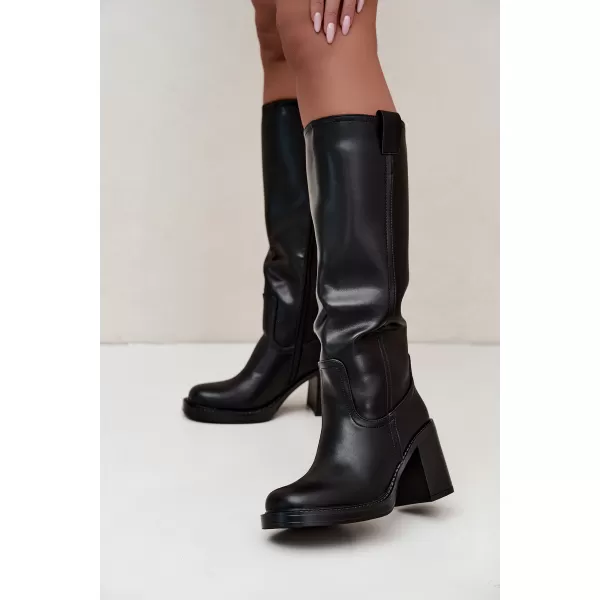  Damenstiefel BOTO C-384 SCHWARZ 