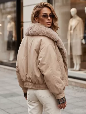 Damenjacke DSTREET TY5838 BEIGE