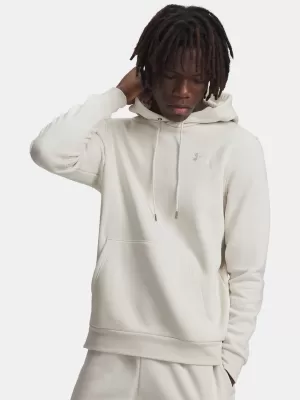 Herren-Sweatshirt UNDER ARMOUR ICON FLEECE HOODIE 1373880-110 WEIß
