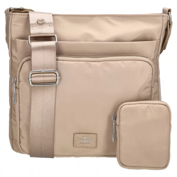  Wasserdichte Tasche CHARM LONDON ODEON 22172 HELLES TAUPE 