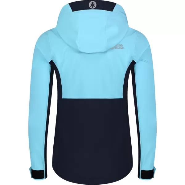  Softshelljacke für Damen NORDBLANC BLINK NBSSL8320 HELLBLAU 