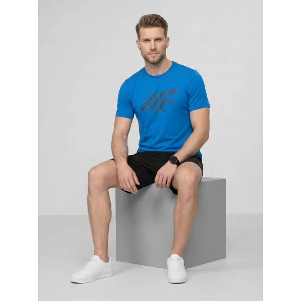  Herren-T-Shirt 4F WMM00TTSHM3342 BLAU 