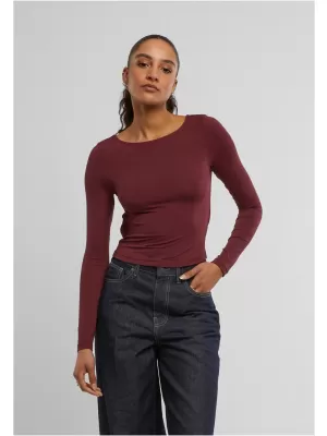 Damen-T-Shirt URBAN CLASSICS TB7721 KIRSCHE