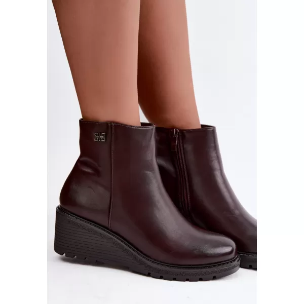 Damen-Stiefeletten BOTO RMR2510-2 SCHOKOLADE 