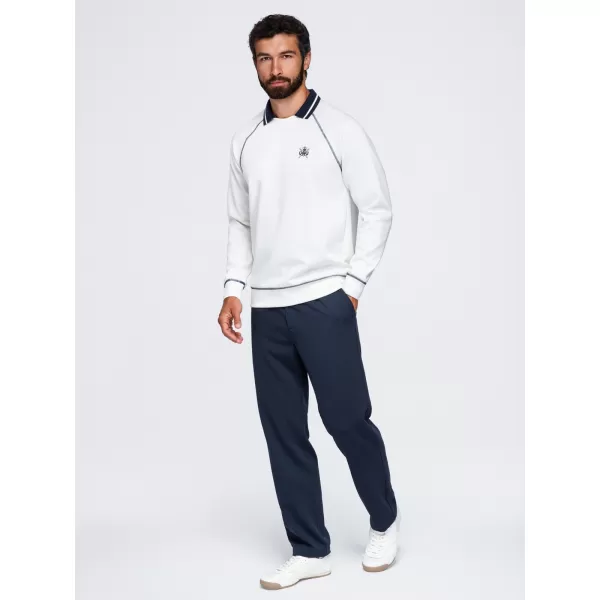  Herren-Sweatshirt OMBRE OM-SSNZ-0269 CREMEFARBEN 