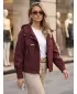 Damenjacke DSTREET TY5964 ROTWEIN
