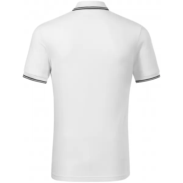  Herren-T-Shirt mit Kragen MALFINI FOCUS 232 WEIß 