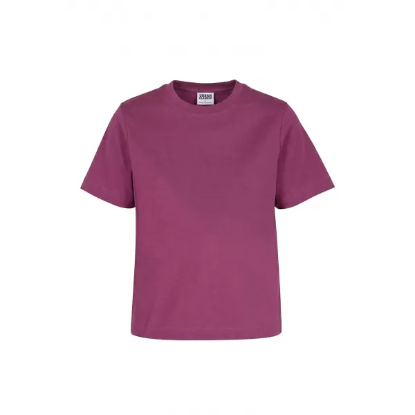  Damen-T-Shirt URBAN CLASSICS TB8574-23662 BEERENVIOLETT 