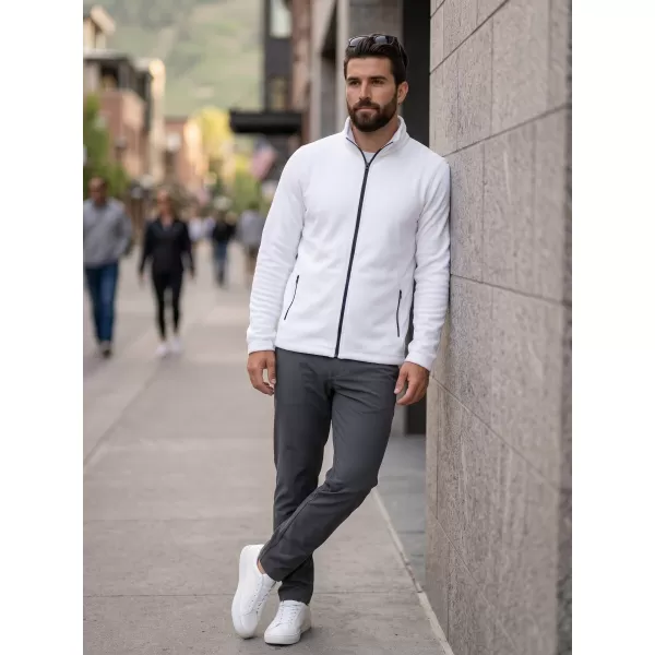  Herren-Sweatshirt aus Microfleece MALFINI FACTOR 852 WEIß 