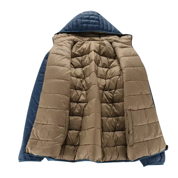  Herren-Winterjacke ALPINE PRO EROM MONDBESCHIENENER OZEAN 