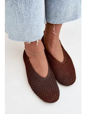 Ballerinas für Damen BOTO CH956 BRAUN