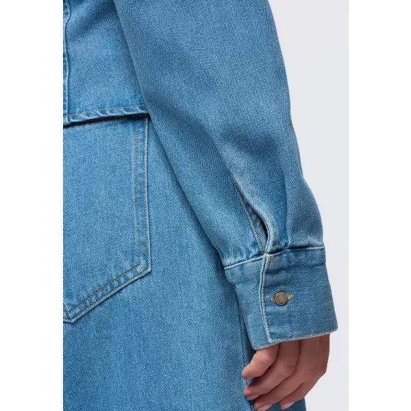  Damenhemd OMBRE OW-SH-E0070 BLAU 