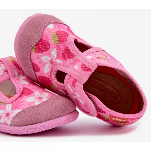 Kinderhausschuhe MILAMI 112/BR-15 ROSA 