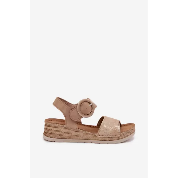 Damensandalen INBLU RV000013 SAND 