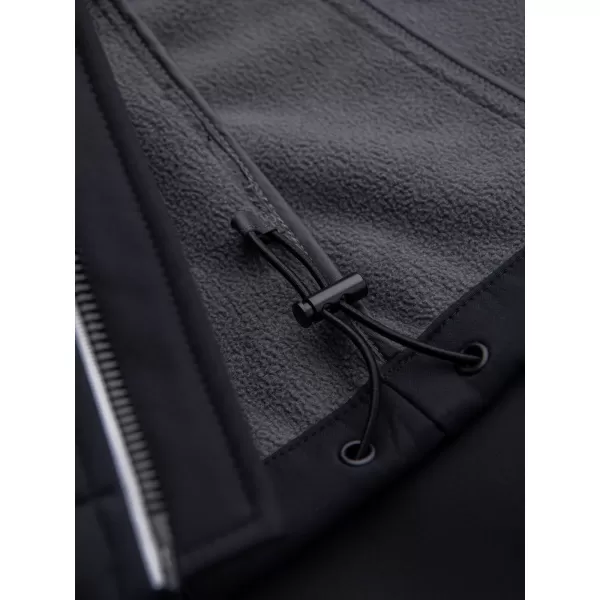  Herren-Softshelljacke OMBRE C581 SCHWARZ 
