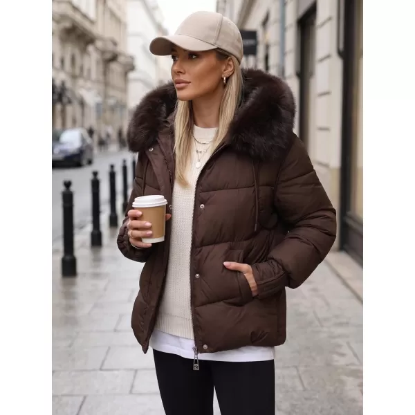  Damenjacke DSTREET TY5894 BRAUN 