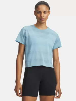Damen-T-Shirt UNDER ARMOUR VELOCITI SHORTSLEEVE 6009540-425 BLAU