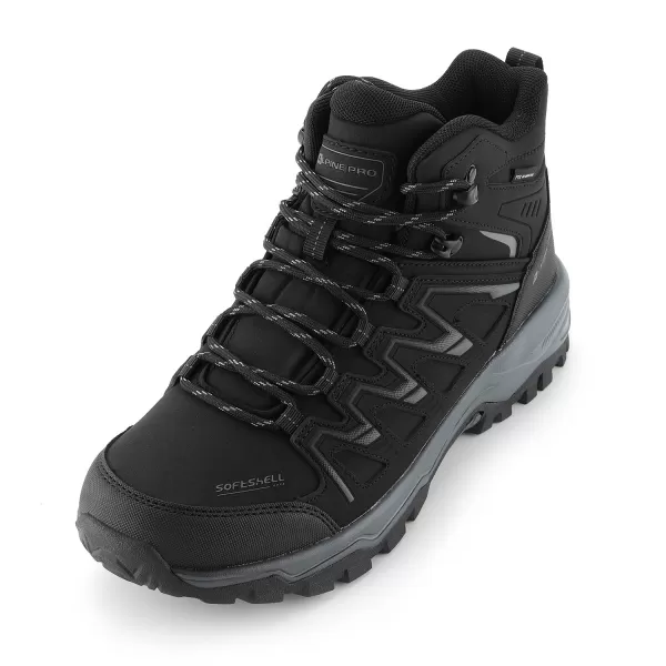  Outdoor-Stiefeletten ALPINE PRO ZARGE SCHWARZ 