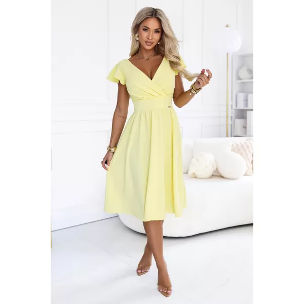 Kleid NUMOCO 425-18 BUTTERGELB 